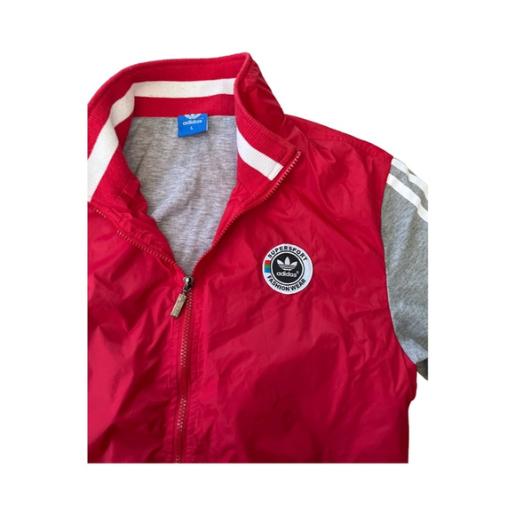 Vintage 90’s Adidas track jacket- size L - Picture 3 of 4